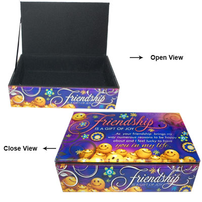 "Friendship Glass Box - 306- 001 - Click here to View more details about this Product